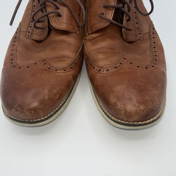 Cole Haan Originalgrand WIngtip Oxford Men\'s Woodbury/Ivory Shoes main image 11